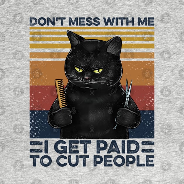 Hairstylist Cat I Get Paid To Cut People by Sunset beach lover